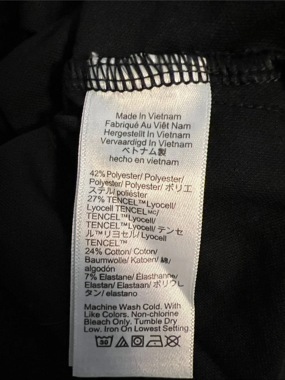 J. Crew Men's Black performance piqué polo shirt